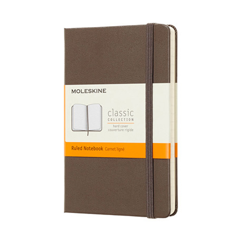 클래식 노트 룰드 하드 포켓