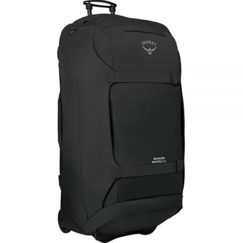 오스프리 Sojourn Shuttle 91.4cm 36인치 /130L 휠 더플 수하물 블랙 286586