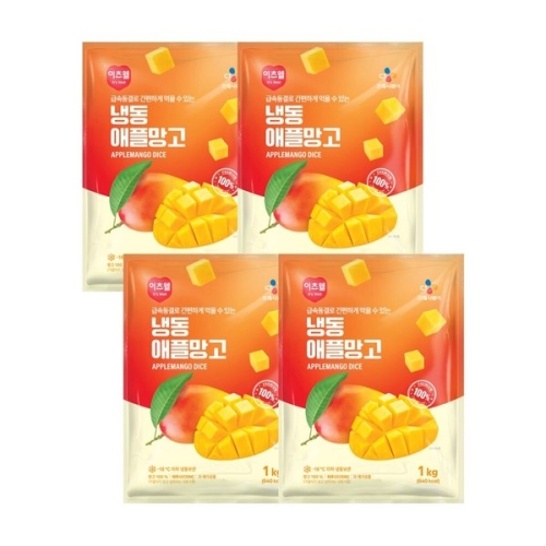 이츠웰 냉동 애플망고 1kg (4개)_이미지