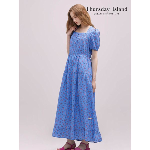 써스데이아일랜드 Thursday Island 볼레로 스타일 롱원피스 T244MOP251W_이미지