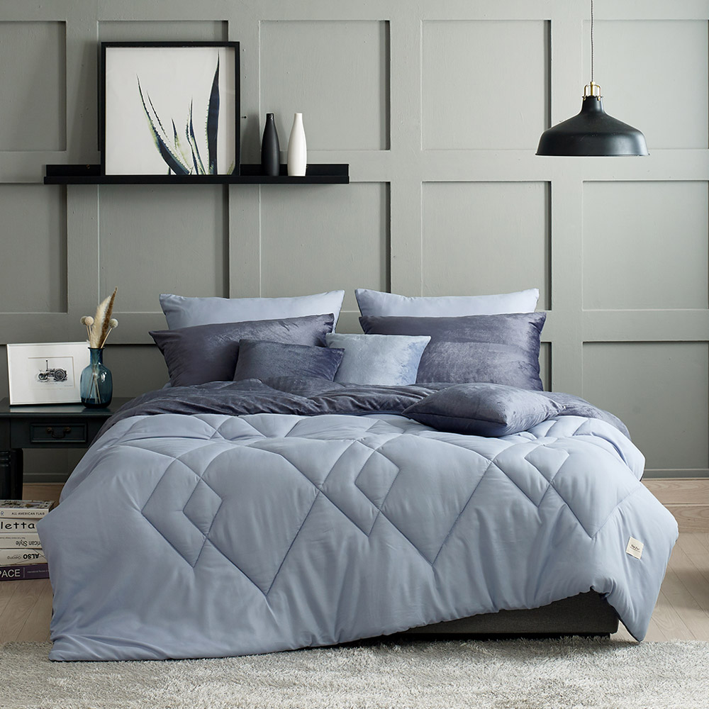 항균 마일드 라떼 극세사 차렵이불