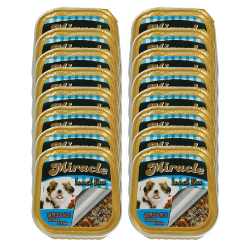 세일유통 ㅤ미라클 런치박스 칠면조&생선캔 100g (16개)_이미지