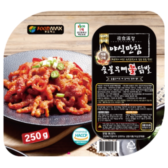 푸드맥스 야식만참 숯불무뼈불닭발 250g (3개)