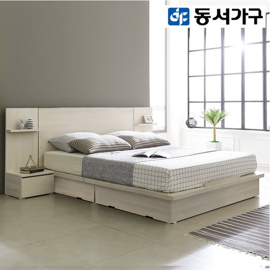 동서가구 머큐리 평상 서랍 침대 Q (본넬스프링)_이미지