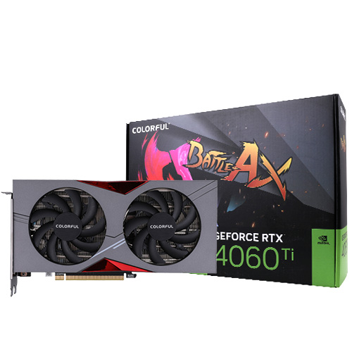 COLORFUL 지포스 RTX 4060 Ti 토마호크 DUO D6 8GB