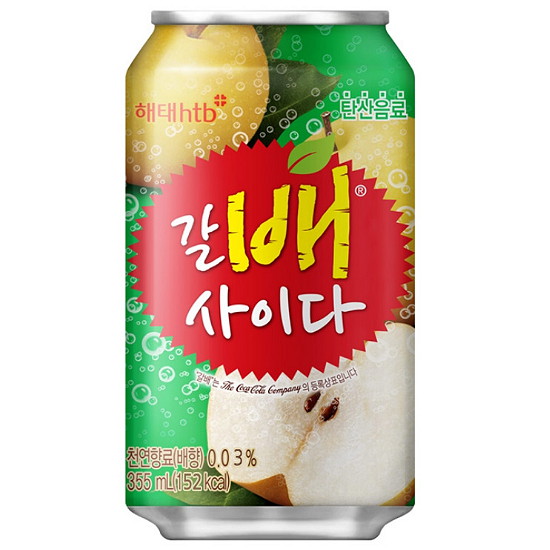 해태htb 갈배사이다 355ml (1개)_이미지