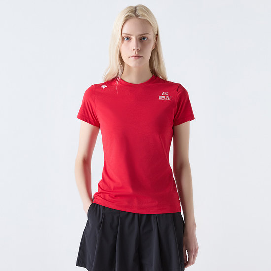 GBR&SCO 그래픽 라운드 티셔츠 SQ223ITS43