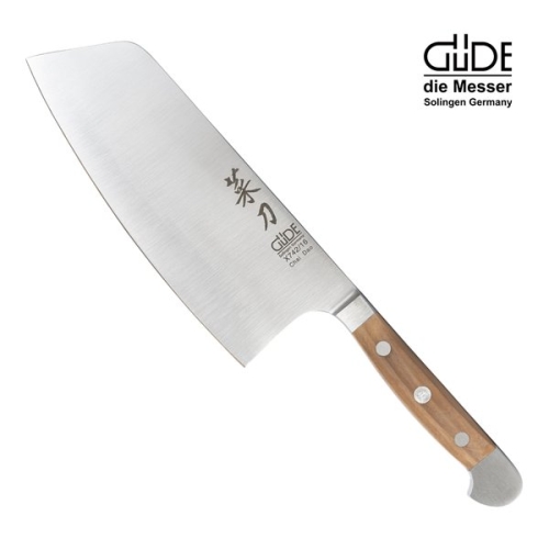 [불명] 귀데 알파 올리브 차이다오 나이프 칼 (16cm)