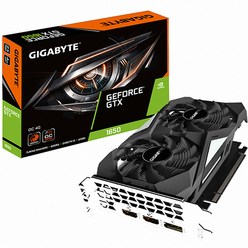 GIGABYTE 지포스 GTX 1650 UDV OC D5 4GB 제이씨현