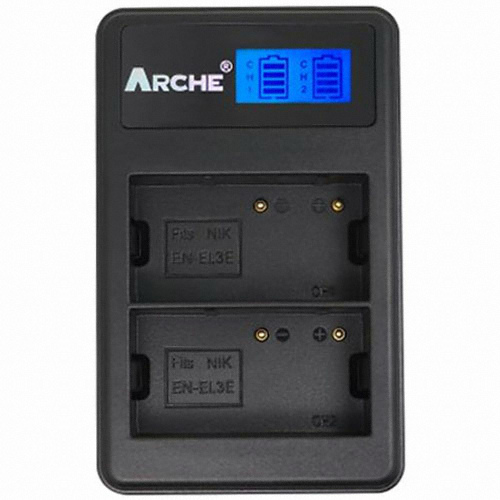 Arche 니콘 EN-EL3E 호환 듀얼충전기_이미지