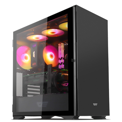 darkFlash DLX22 RGB 강화유리 (블랙)_이미지