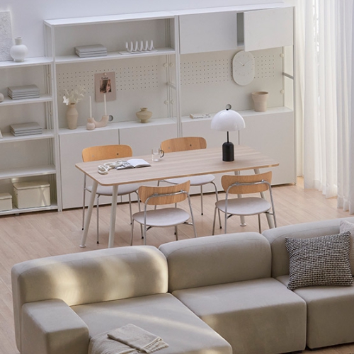 두닷 콰트로 에어 1809 식탁 1800 (의자별도)_이미지