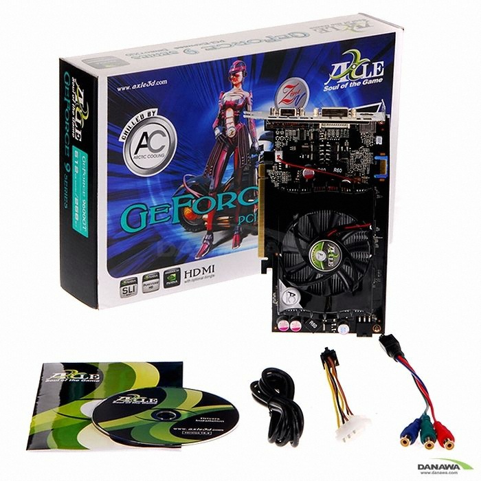 �׽� ������ 9600GT Zigel-V 512MB AC20 AXLE VISION