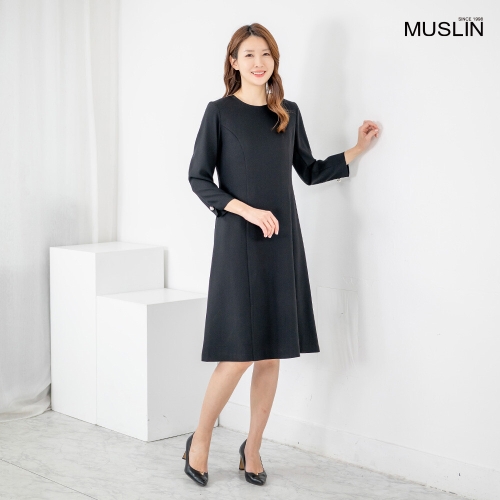 엄마옷 원피스 정장 라운드 후레아 OP603072 중년여성/50대/60대/70대/빅사이즈/할머니옷