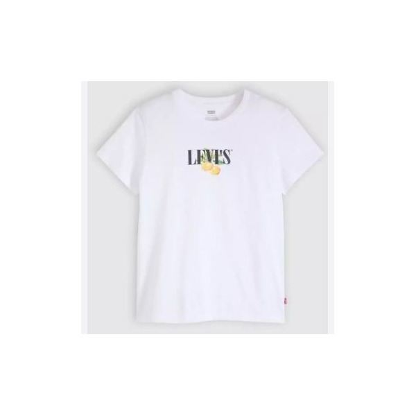 리바이스 S S 여성 퍼펙트 티셔츠 화이트 17369-3391 옵션화이트 / 90 M 상세 설명 참조