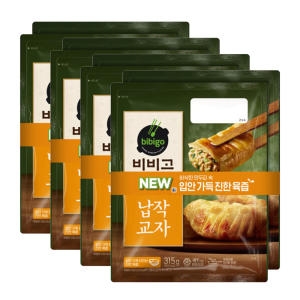CJ제일제당 비비고 납작교자 315g (8개)_이미지