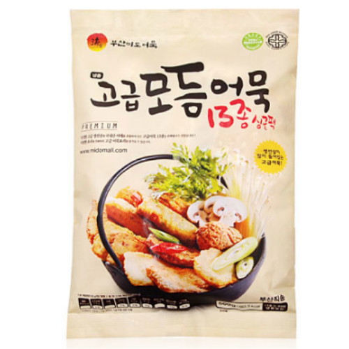 미도식품 고급모듬어묵 13종 싱글팩 500g (1개)_이미지