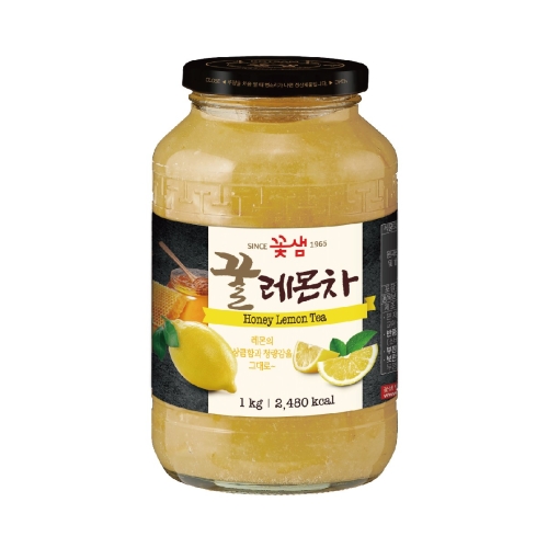 꽃샘식품 꽃샘 꿀레몬차 1kg*2