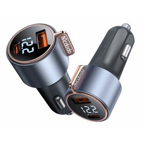 Mcdodo 75W 디스플레이 2포트 차량용 고속충전기 CC369