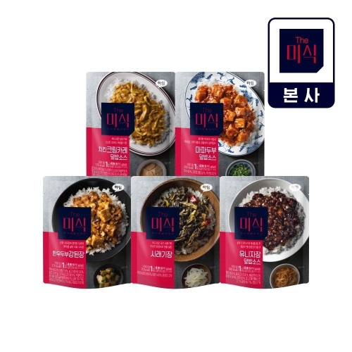하림 더미식 치킨크림카레 덮밥소스 150g (10개)