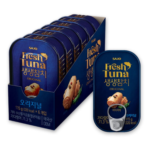 사조대림 사조 생생참치 오리지널 115g
