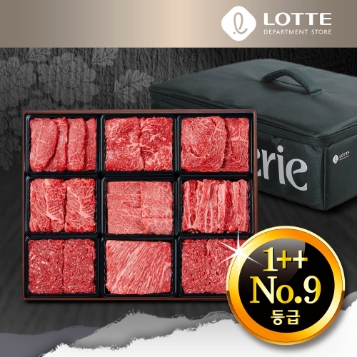 청풍명월 1++9등급 투뿔넘버9 오마카세 3호세트 1.8kg