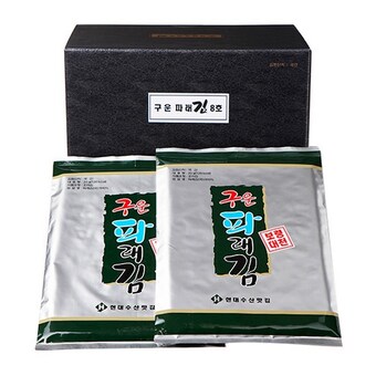 현대수산맛김 구운 파래김 20g