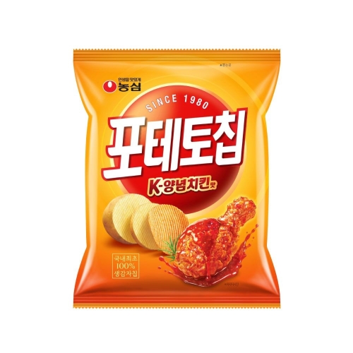 농심 포테토칩 K-양념치킨맛 50g (1개)_이미지