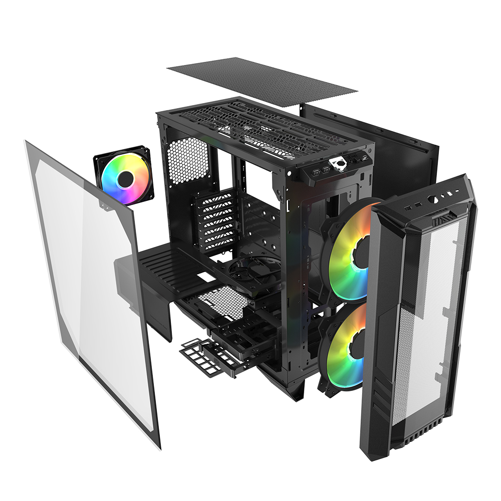 쿨러마스터 HAF 500 (블랙)_이미지