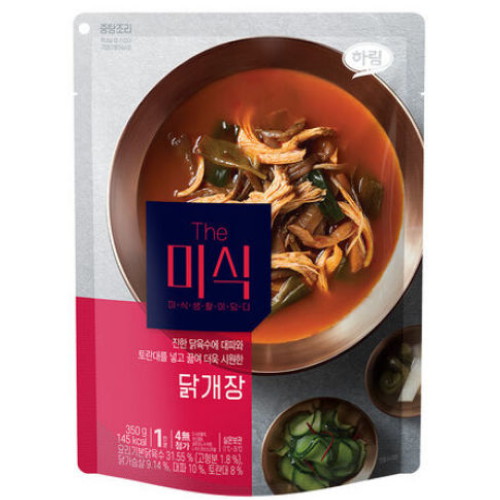 하림 The미식 닭개장 350g이미지입니다. 누르면 해당 게시물로 새창이동합니다.