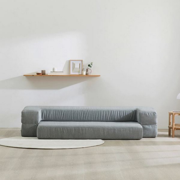 버즈가구 마크 스타일클린 워셔블 패브릭 소파베드 퀸 2인용_이미지