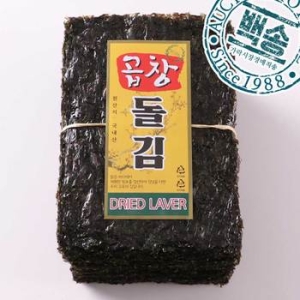 백송식품 곱창돌김 1톳100장, 처음 맛보는 향긋한 돌김의 맛_이미지