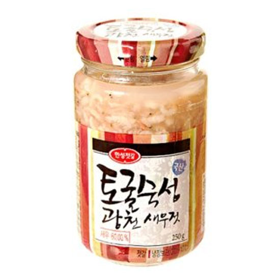 한성기업 토굴숙성 광천 새우젓 250g이미지입니다. 누르면 해당 게시물로 새창이동합니다.