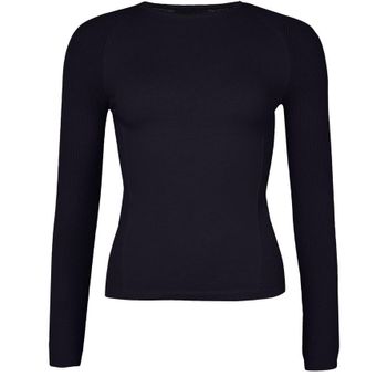 막스마라 타르투포 롱 슬리브 탑 블루 마리노 145205585