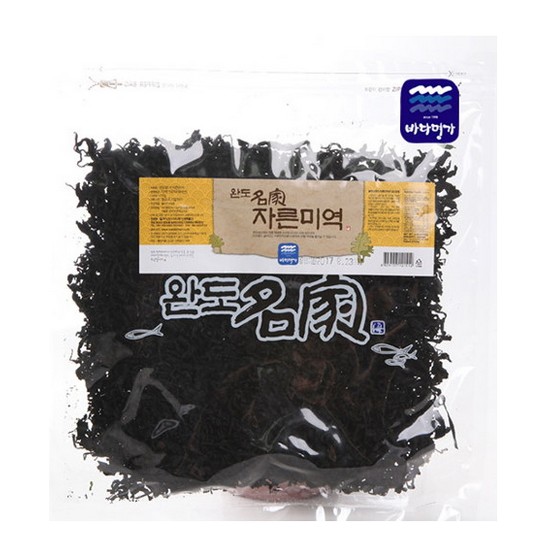 바다명가 완도진품 명가 국내산 자른미역 300g (지퍼백) (1개)_이미지