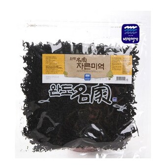 바다명가 완도진품 명가 국내산 자른<b>미역</b> 300g (지퍼백)