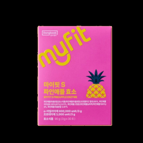 동국제약 마이핏S 파인애플 효소 30포 (4개)_이미지