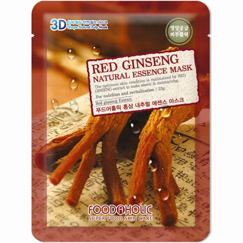 푸드어홀릭 홍삼 내추럴 에센스 마스크시트
