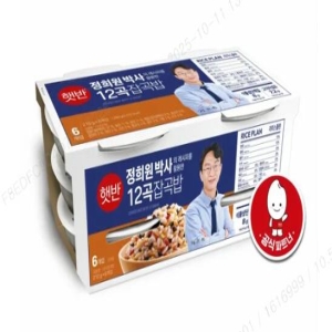 CJ제일제당 햇반 라이스플랜 12곡 잡곡밥 210g (6개)_이미지
