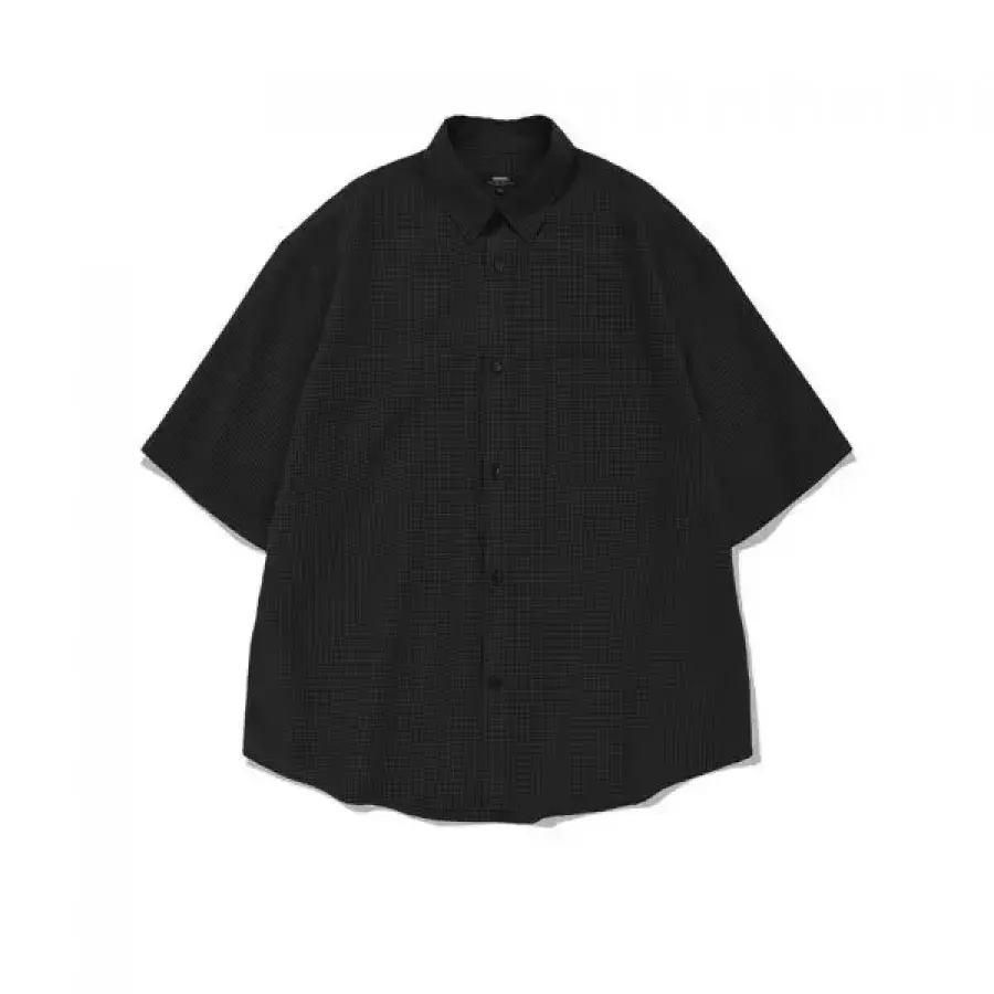 카네이테이 CHECK HALF SHIRT BLACK K26H-TOS-595-BK 115888