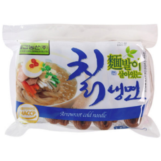 칠갑농산 칠갑 면발이 살아있는 칡냉면 1kg (5개)
