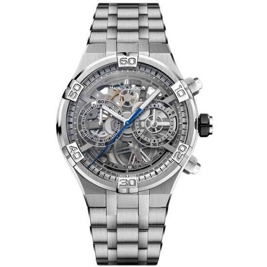 모리스라크로와 아이콘 크로노그래프 스켈레톤 AI6098-SS002-090-1