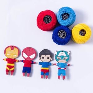 [불명] 클레이피아 팬시우드 영웅시리즈 걱정인형 6종 만들기 DIY