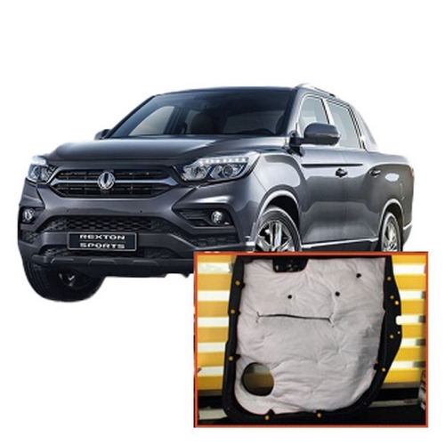 다이샵 노이즈프리매트 뒷문 좌우 1세트 렉스턴 스포츠 전용