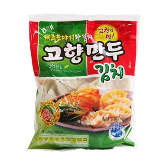 해태제과 고향만두 김치가득 450g (1개)