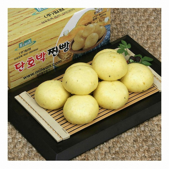 강원도본가 안흥찐빵 단호박 찐빵 25개입 1.6kg