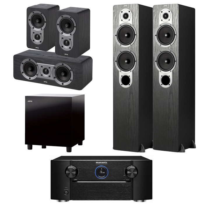 야모 S426 5.1채널 + 마란츠 AV리시버 (SR7005, SUB-210)_이미지