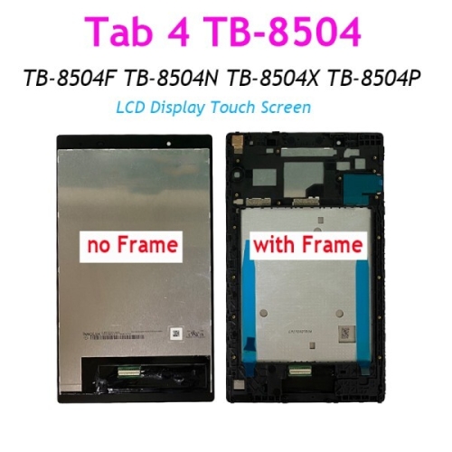 탭 4 TB-8504 LCD 디스플레이 터치 스크린 디지타이저 어셈블리 용 태블릿