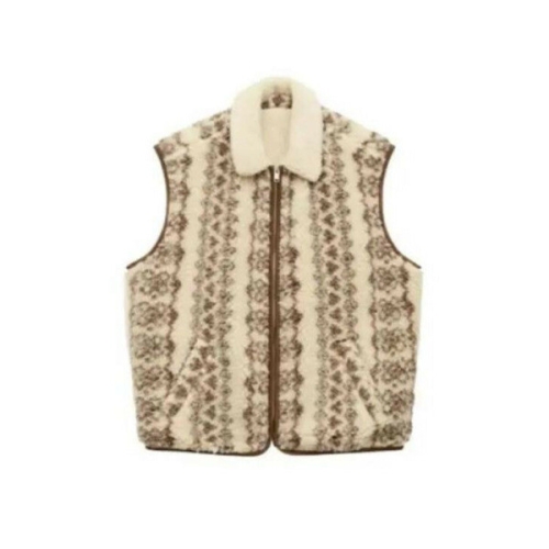 ISABEL MARANT 명품 MAX 맥스 시어링 스타일 베스트 자켓 VE0377H