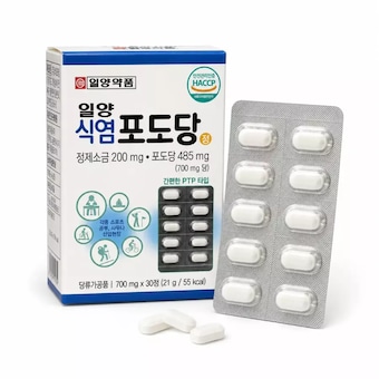 일양약품 일양 <b>식염</b> <b>포도당</b> 700mg 30정
